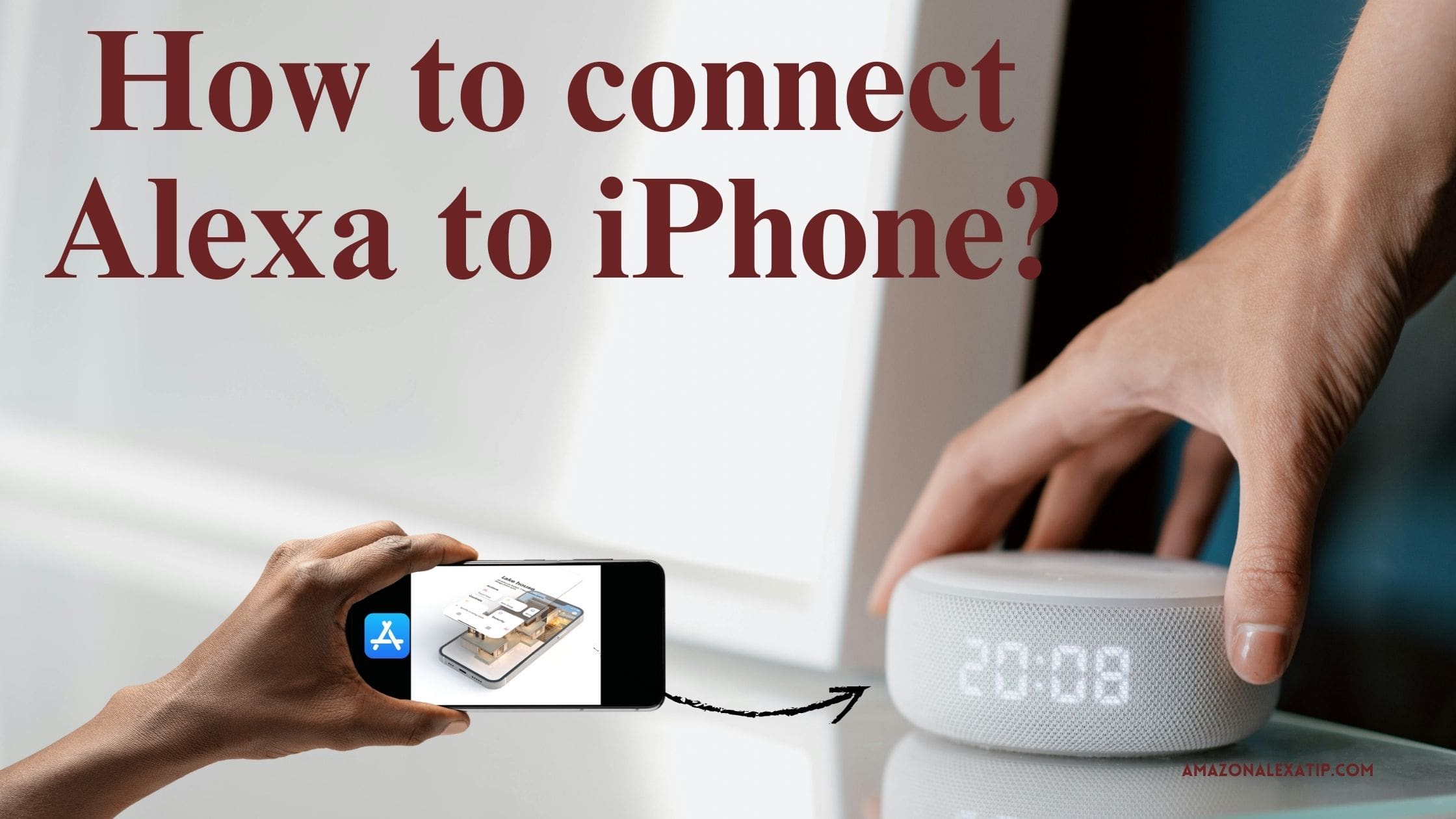 How to connect Alexa to iPhone?
