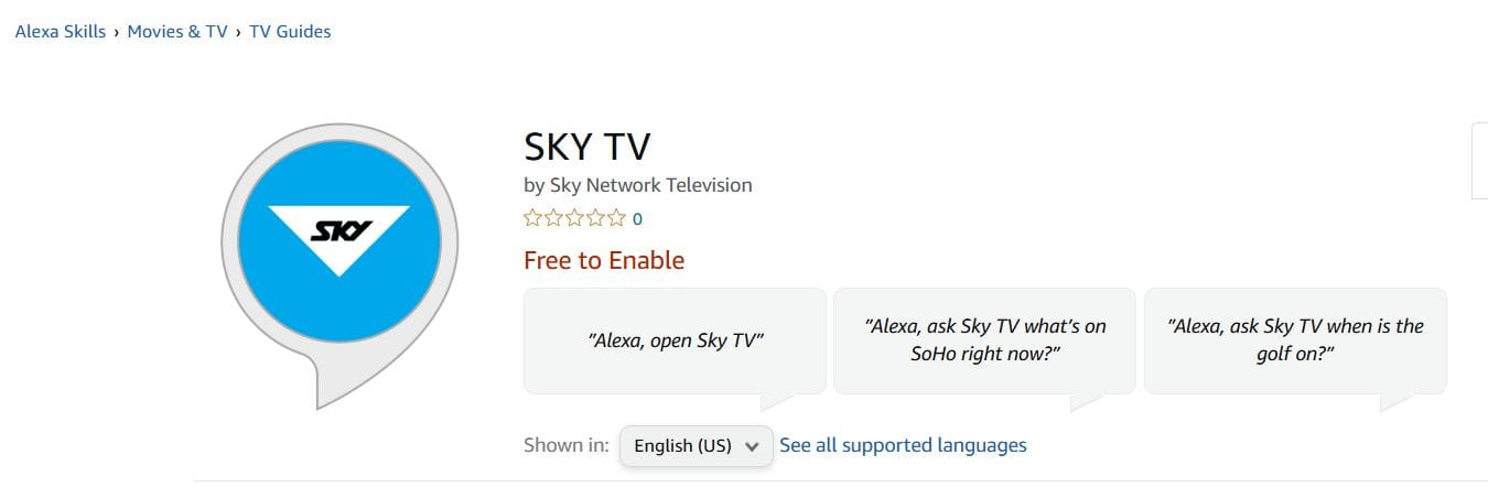 How to Connect Sky Glass to Alexa?